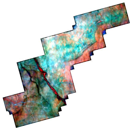 RGB seismic visualization